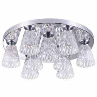 3621/54CL LEDIO LN18 30 хром Люстра потолочная LED 4000K 4320Лм 9*6W 220V GERANA - 3621/54CL LEDIO LN18 30 хром Люстра потолочная LED 4000K 4320Лм 9*6W 220V GERANA