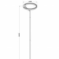 661042101 Платлинг 1*29W LED 220 V торшер - 661042101 Платлинг 1*29W LED 220 V торшер