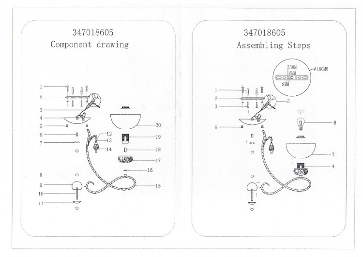 347018605 Фелиция 5*60W E27 220 V люстра