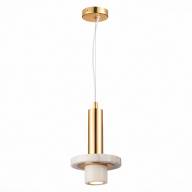 SL1210.503.01 Светильник подвесной ST-Luce Золотистый/Белый GU10 1*5W - SL1210.503.01 Светильник подвесной ST-Luce Золотистый/Белый GU10 1*5W