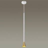 3884/1GW HIGHTECH OLD21 315 белый/золотист/металл Подвесн. светильник IP20 LED GU10 7W PIPA - 3884/1GW HIGHTECH OLD21 315 белый/золотист/металл Подвесн. светильник IP20 LED GU10 7W PIPA