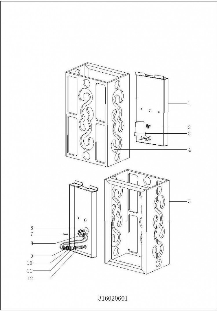 316020601 Уют 1*15W Е27 (энергосб) 220 V бра