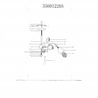 356012205 Нежность хром 5*60W Е14 220 V люстра - 356012205 Нежность хром 5*60W Е14 220 V люстра
