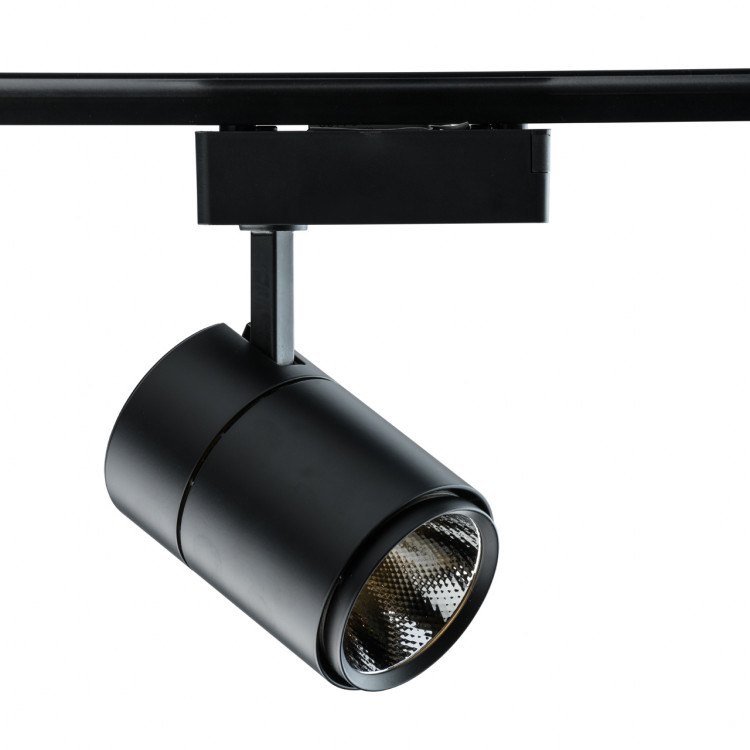 550010601 Трек-светильник черный 1*20W LED 220 V