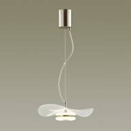 4856/10LA L-VISION ODL_EX21 65 никель/белый/стекло Подвес LED 1*10W 3500K FLUENT - 4856/10LA L-VISION ODL_EX21 65 никель/белый/стекло Подвес LED 1*10W 3500K FLUENT