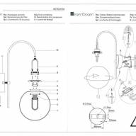 657021501 Крайс 1*5W LED 220 V бра - 657021501 Крайс 1*5W LED 220 V бра