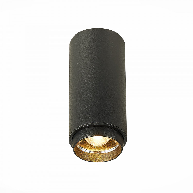 ST600.432.10 Светильник потолочный Zoom Черный LED 1*10W 3000K 1 000Lm Ra>80 15-60° IP20 D59xH130 170-240VV