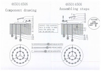 465014506 Жаклин 6*60W E14 220 V люстра