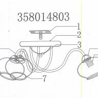 358014803 Грация 3*60W E14 220 V люстра - 358014803 Грация 3*60W E14 220 V люстра