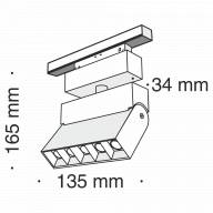 Трековый светильник Technical TR015-2-10W4K-B - Трековый светильник Technical TR015-2-10W4K-B