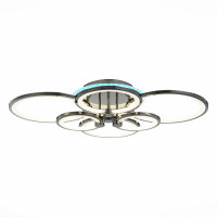 SLE200382-06RGB Светильник потолочный Темный хром/Белый LED 1*168W RGB 8W 3000-6000K