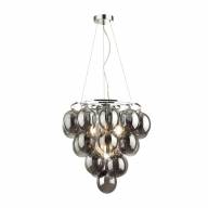4797/6 MODERN ODL21 345 дымчатый/хром Люстра E14 6*40W GRAPE - 4797/6 MODERN ODL21 345 дымчатый/хром Люстра E14 6*40W GRAPE