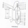 802020504 Мидос 4*40W E14 220 V IP44 светильник