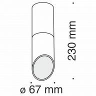 Потолочный светильник Technical C025CL-01W - Потолочный светильник Technical C025CL-01W