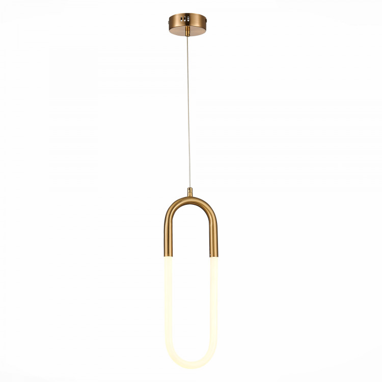 SL1579.303.01 Подвес ST-Luce Латунь/Латунь, Белый LED 1*14W 3000K