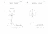 415033701 Салон 1*60W E27 220 V наст.лампа