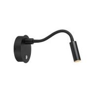 107323 Светильник настенный Черный/Черный LED 1*3W