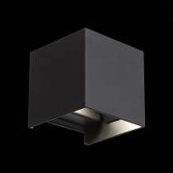 SL560.401.02 Светильник уличный настенный ST-Luce Черный/Черный LED 2*3W - SL560.401.02 Светильник уличный настенный ST-Luce Черный/Черный LED 2*3W