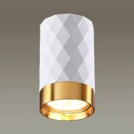 4286/1C HIGHTECH ODL22 263 белый/золотистый/металл Потолочный светильник IP20 LED GU10 max 10W AD ASTRUM - 4286/1C HIGHTECH ODL22 263 белый/золотистый/металл Потолочный светильник IP20 LED GU10 max 10W AD ASTRUM