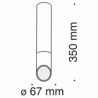 Потолочный светильник Technical C026CL-01W - Потолочный светильник Technical C026CL-01W