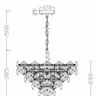 Подвесной светильник Freya FR1004PL-09CH - Подвесной светильник Freya FR1004PL-09CH