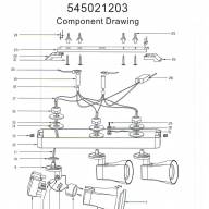 545021203 Астор 3*5W LED GU10 220 V спот - 545021203 Астор 3*5W LED GU10 220 V спот