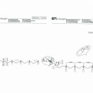 392017005 Фьюжн 5*60W E27 220 V люстра - 392017005 Фьюжн 5*60W E27 220 V люстра