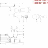 504020303 Мона хром/белый 3*40W Е14 220 V спот - 504020303 Мона хром/белый 3*40W Е14 220 V спот