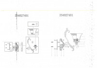 254027401 Версаче 1*60W E27 220 V бра