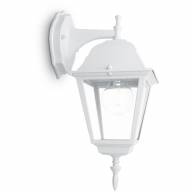 Светильник садово-парковый Feron 4102 четырехгранный на стену вниз 60W E27 230V, белый - Светильник садово-парковый Feron 4102 четырехгранный на стену вниз 60W E27 230V, белый