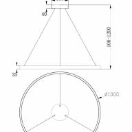 Подвесной светильник Technical MOD058PL-L54BS4K - Подвесной светильник Technical MOD058PL-L54BS4K