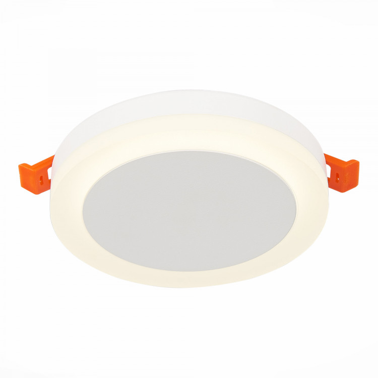 ST104.542.06 Светильник потолочный Белый LED 1*6W 4000K 468Lm Ra>80 120° IP20 D110xH20 170-240V