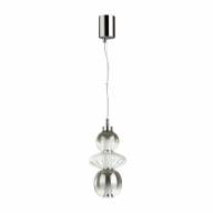 4867/8L PENDANT ODL21 261 хром/дымчатый/прозрачный Подвес LED 8W 560Лм 4000К MONRA - 4867/8L PENDANT ODL21 261 хром/дымчатый/прозрачный Подвес LED 8W 560Лм 4000К MONRA