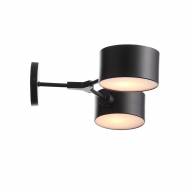 SLE183401-02 Светильник настенный Черный/Черный E14 2*60W - SLE183401-02 Светильник настенный Черный/Черный E14 2*60W