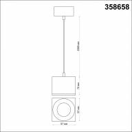 358658 OVER NT21 189 черный Светильник накладной светодиодный, провод 2м IP20 LED 4000К 12W 220V PATERA - 358658 OVER NT21 189 черный Светильник накладной светодиодный, провод 2м IP20 LED 4000К 12W 220V PATERA