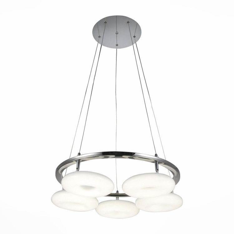 SL903.103.05 Люстра подвесная ST-Luce Хром/Белый LED 1*35W 4000K