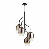 4759/4 MODERN ODL21 347 дымчатый/черный Люстра E27 4*60W PALTA - 4759/4 MODERN ODL21 347 дымчатый/черный Люстра E27 4*60W PALTA