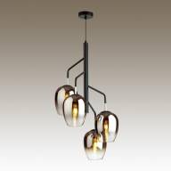 4759/4 MODERN ODL21 347 дымчатый/черный Люстра E27 4*60W PALTA - 4759/4 MODERN ODL21 347 дымчатый/черный Люстра E27 4*60W PALTA