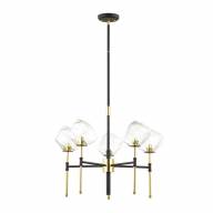 4789/5 LOFT ODL21 501 черный/золотой/прозрачный Люстра G9 5*40W STONO - 4789/5 LOFT ODL21 501 черный/золотой/прозрачный Люстра G9 5*40W STONO