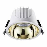 358700 SPOT NT21 251 белый/золото Светильник встраиваемый светодиодный IP20 LED 4000К 30W 100-265V KNOF - 358700 SPOT NT21 251 белый/золото Светильник встраиваемый светодиодный IP20 LED 4000К 30W 100-265V KNOF