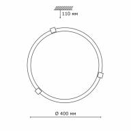 253 хром GLASSI SN 115 Светильник стекло/белое E27 2*100Вт D400 DUNA - 253 хром GLASSI SN 115 Светильник стекло/белое E27 2*100Вт D400 DUNA