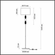 4861/1F CLASSIC ODL_EX22 76 золотой/раноцветн.керамика/стекло Торшер E27 1*60W 4861/1F CANDY - 4861/1F CLASSIC ODL_EX22 76 золотой/раноцветн.керамика/стекло Торшер E27 1*60W 4861/1F CANDY