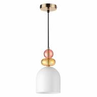 4589/1B SUSPENTIONI LN21 071 золотой Подвес E27 60W 220V GILLIAN - 4589/1B SUSPENTIONI LN21 071 золотой Подвес E27 60W 220V GILLIAN