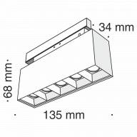 Трековый светильник Technical TR014-2-10W3K-B - Трековый светильник Technical TR014-2-10W3K-B