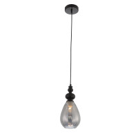SL374.403.01 Подвес ST-Luce Черный/Дымчатый E27 1*40W