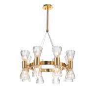 SLD002.203.16 Люстра подвесная ST-Luce Золото/Прозрачный G9 LED 16*3W (из 2-х коробок) - SLD002.203.16 Люстра подвесная ST-Luce Золото/Прозрачный G9 LED 16*3W (из 2-х коробок)