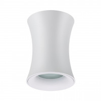 4271/1C HIGHTECH ODL21 247 белый/металл Потолочный светильник IP44 GU10 1*50W ZETTA