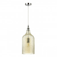 4710/1 PENDANT ODL20 283 св.коричневый/хром Подвес E27 60W 220V PELO