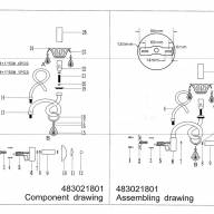 483021801 Элла 1*40W E14 220 V бра - 483021801 Элла 1*40W E14 220 V бра