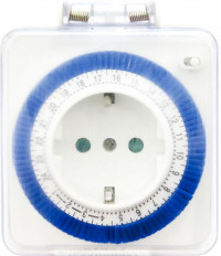 Розетка с таймером Feron TM31/61924 суточная мощность 3500W/16A IP44